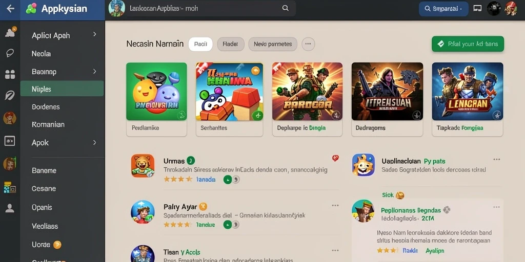 Tampilan antarmuka yang user-friendly dan menarik.