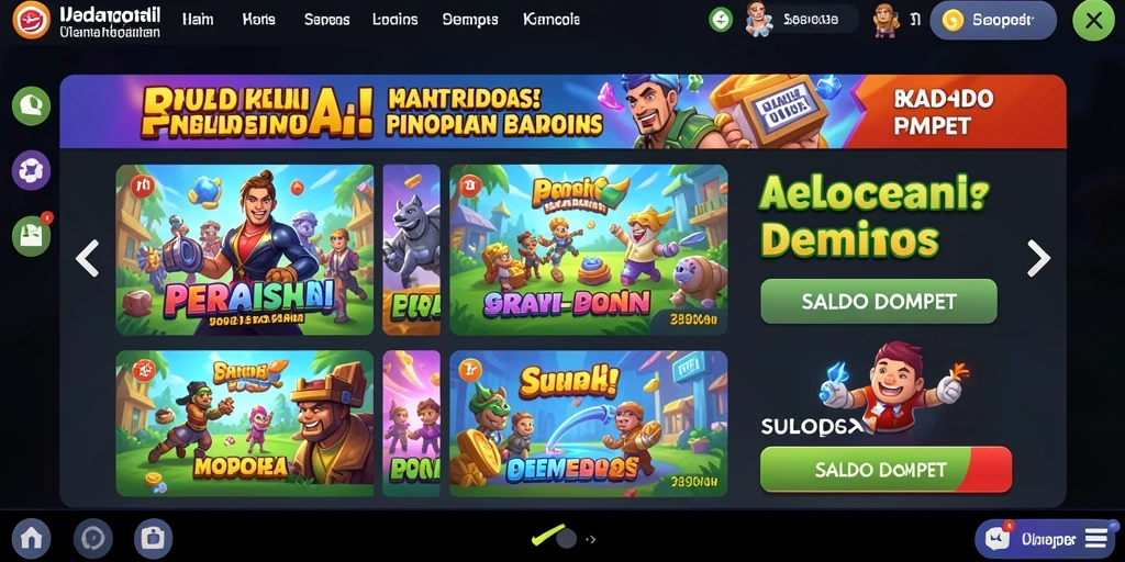 Tampilan antarmuka yang menarik dan mudah dipahami.