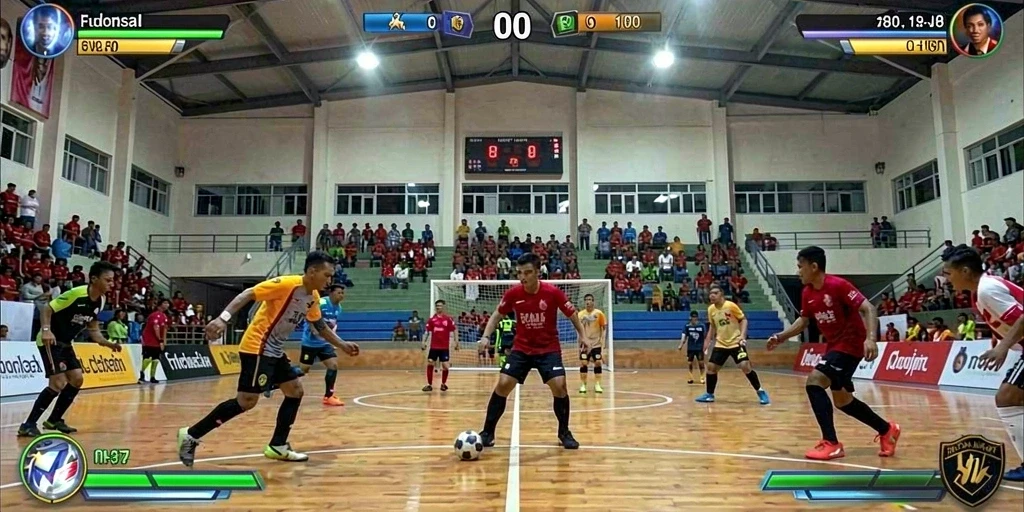 Tangkapan layar menampilkan karakter utama dalam aksi.