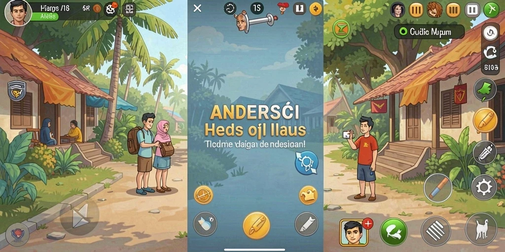 Tampilan antarmuka utama LION4D yang menarik.