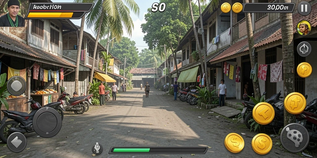 Tampilan menu utama MPO2121 yang menarik.