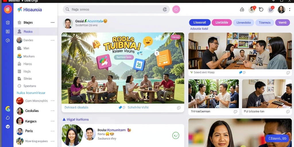 Tampilan antarmuka yang menarik dan user-friendly.