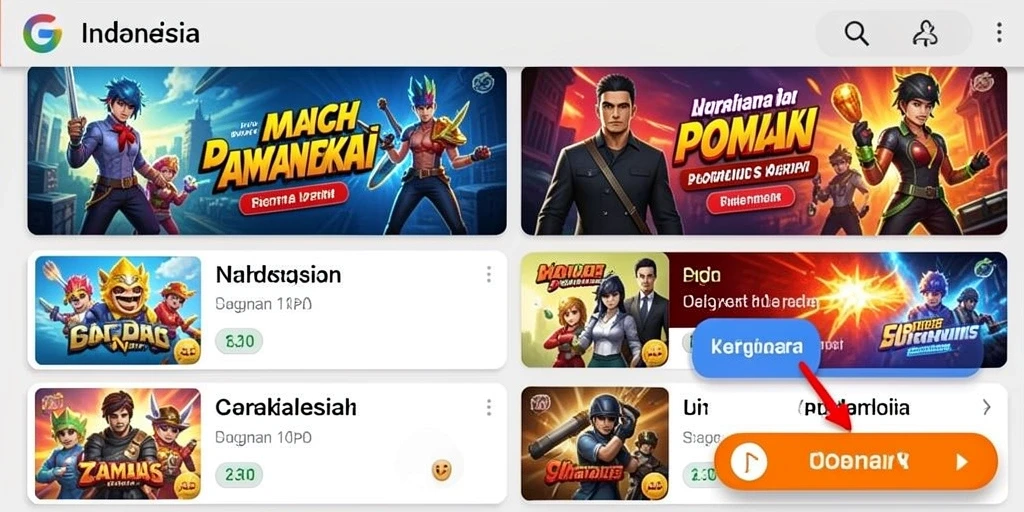 Tampilan antarmuka yang ramah pengguna dan menarik.