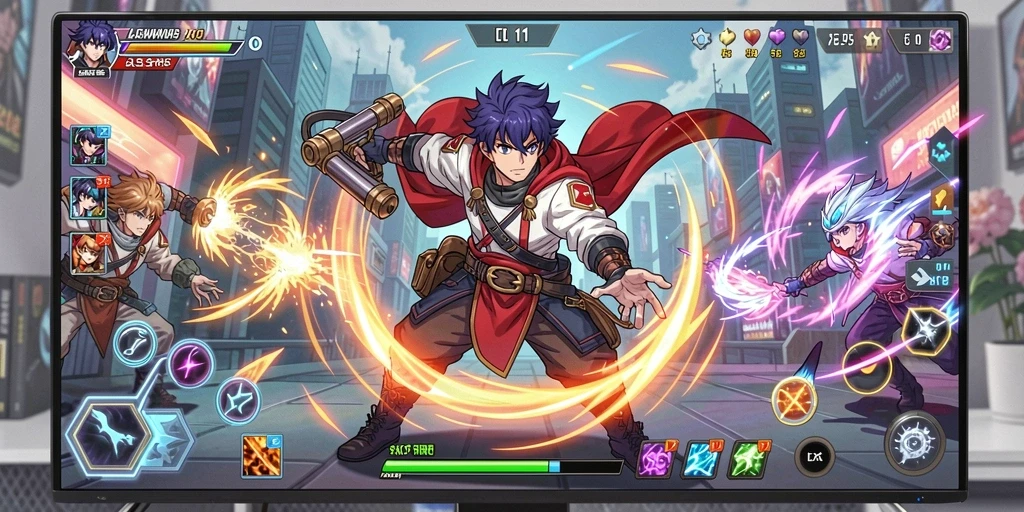 Screenshot menunjukkan tema slot yang menarik.