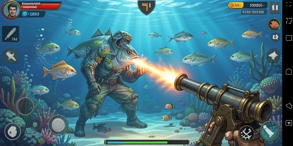 Tampilan awal QTGAME yang menarik dan mudah dipahami.