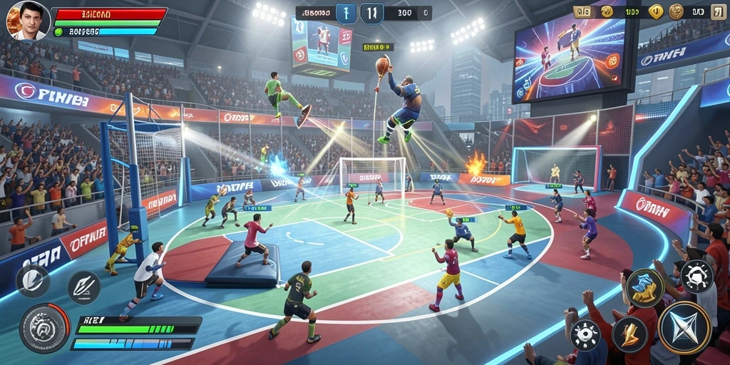 Tangkapan layar gameplay yang menarik dan penuh aksi.