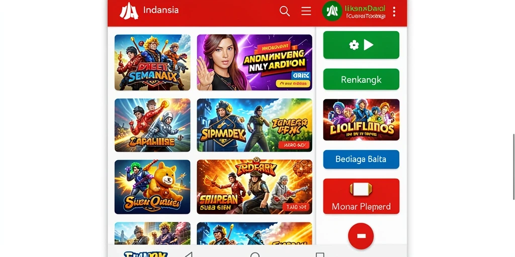 Tampilan antarmuka yang ramah pengguna.