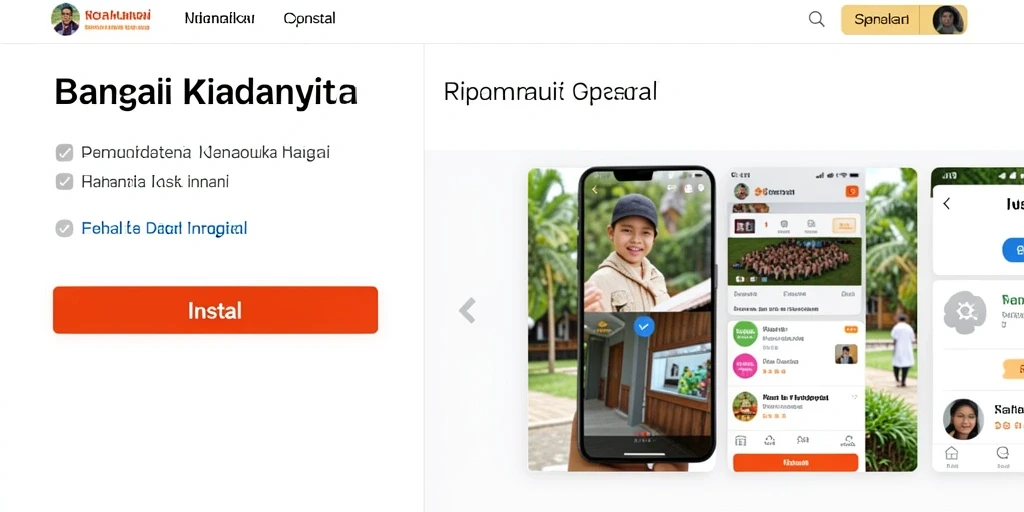 Screenshot menampilkan antarmuka permainan yang menarik.
