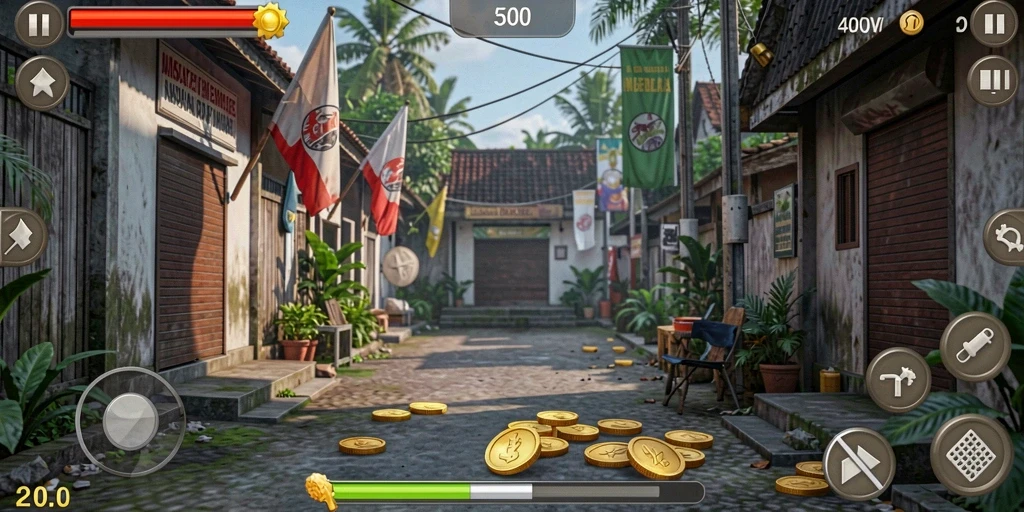 Tampilan utama RUSA33 yang menarik dan intuitif.