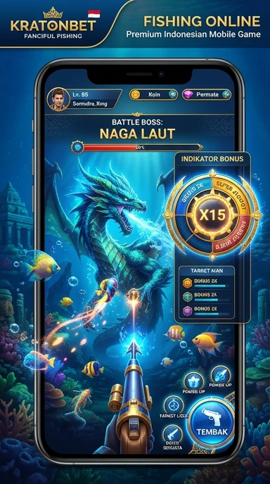 Cuplikan layar menu unduhan kratonbet untuk perangkat Android