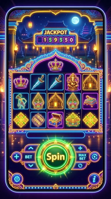 Galeri pratinjau visual kratonbet build APK resmi terbaru